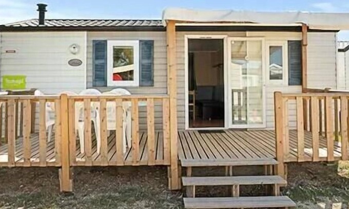 Cande-sur-Beuvron Casa | Camping La Grande Tortue***** - Cozy 3-room Mobile Home 5 adults + 1 child under 12 years old