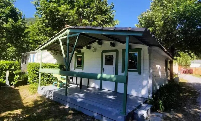 Annot Chalet De Esquí | Camping la Ribière *** - Chalet 24m2 - 2 bedrooms 4 people