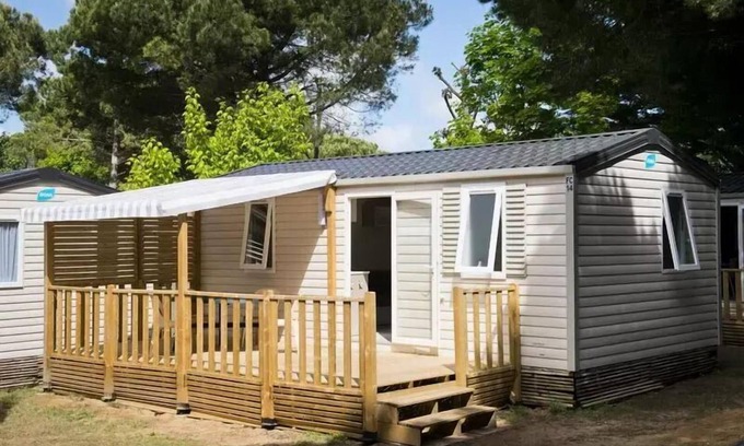 Saint-Jean-de-Monts Casa | Ambos acampar Orouet *** - Casa móvil Super Mercure 3 habitaciones 4/6 personas