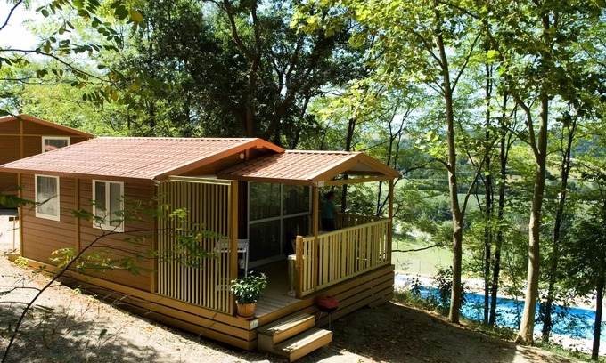 Durfort Casa | Camping Le Bourdieu *** - Chalet 3 habitaciones 5 Personas