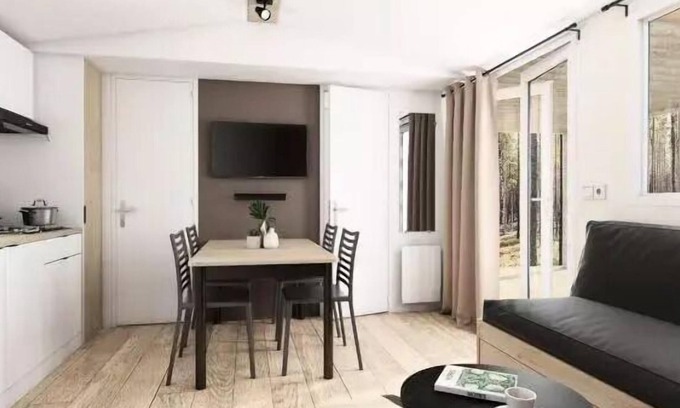 Saint-Nicolas des Eaux Casa | Camping Le Clos du Blavet *** - Mobil-Home NEST 35.3 - 3 CH - New 2023 7 people