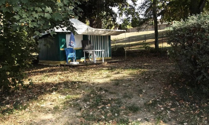 Le Grand Serre Casa | Camping Le Grand Cerf **** - Bungalow de lona de 3 habitaciones para 5 personas