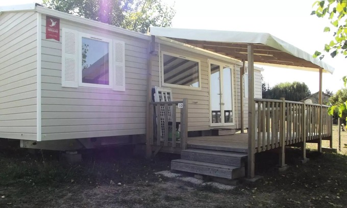 Le Grand Serre Casa | Camping Le Grand Cerf **** - Casa móvil 4 habitaciones 8 personas