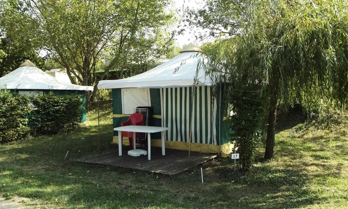 Le Grand Serre Casa | Camping Le Grand Cerf**** - 3 room canvas bungalow for 4 people