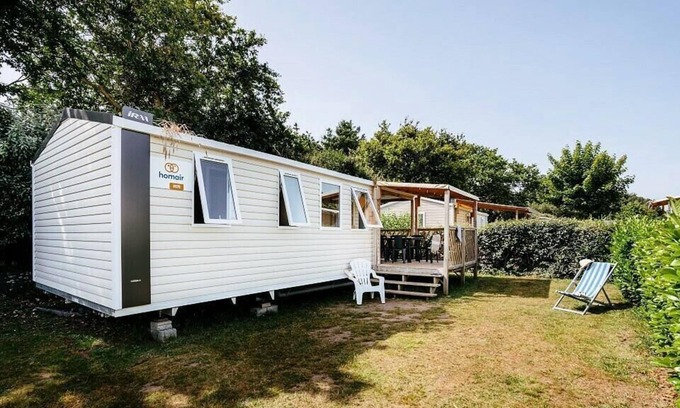 Clohars-Fouesnant Casa | Camping le Port de Plaisance***** - Mobil Home Confort 4 rooms 6 people
