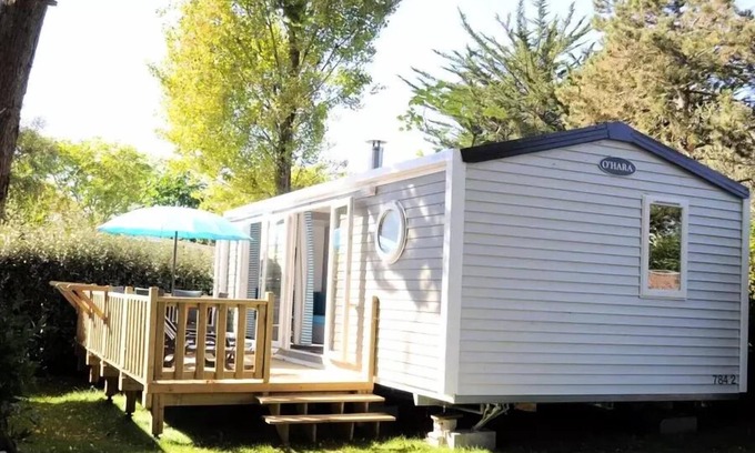 Nevez Casa | Acampar Raguenès Beach **** - Mobile Home Premium 3 Habitaciones 6 Personas