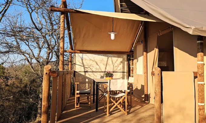 Belloc Casa | Camping le Roc del Rey** - Jungle lodge 3 rooms 4 people without bathroom