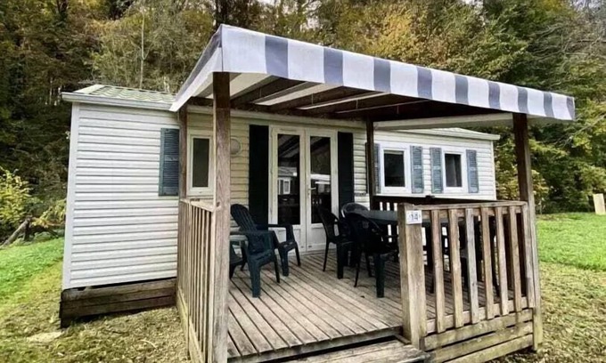 Beaumont-du-Perigord Casa | Camping Village **** El Molino Surier - Casa móvil 3 habitaciones 5 Personas