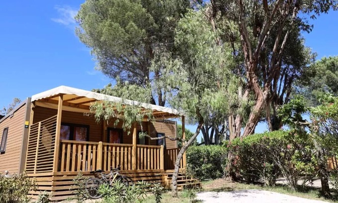 La Crau Casa | Camping maeva Escapades Le Hameau des Pins - Mobil-Home Riviera 4 Rooms 6 People Air Conditioned