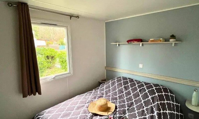 Messery Casa | Camping maeva Escapades Relais du Léman *** - Cozy Mobile Home 4 Rooms 6 People Air Conditioned + TV