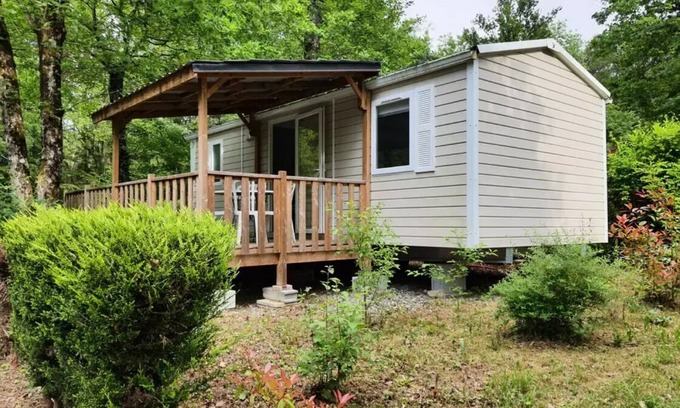 Messery Casa | Camping maeva Escapades Relais du Léman *** - Cozy 3 Room Mobile Home 4 People Air Conditioned + TV