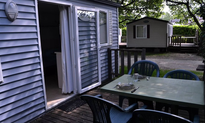 Salavas Casa | Camping maeva Escapades Le Casque Roi *** - Mobil Home Confort 3 Rooms 4 People Air Conditioned + TV