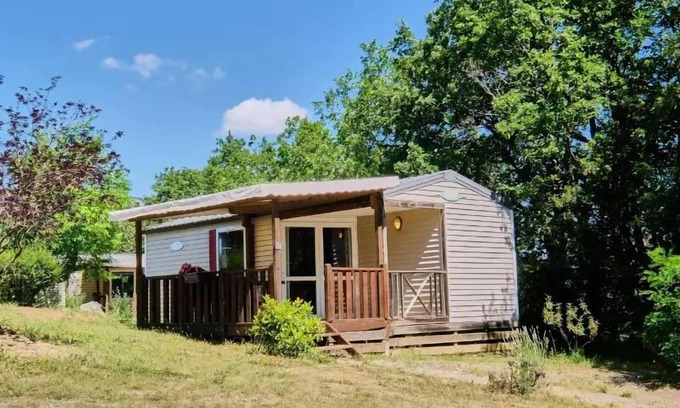 Recoubeau-Jansac Casa | Camping **** Couriou - Confort Casa móvil 3 Habitaciones 4 Personas