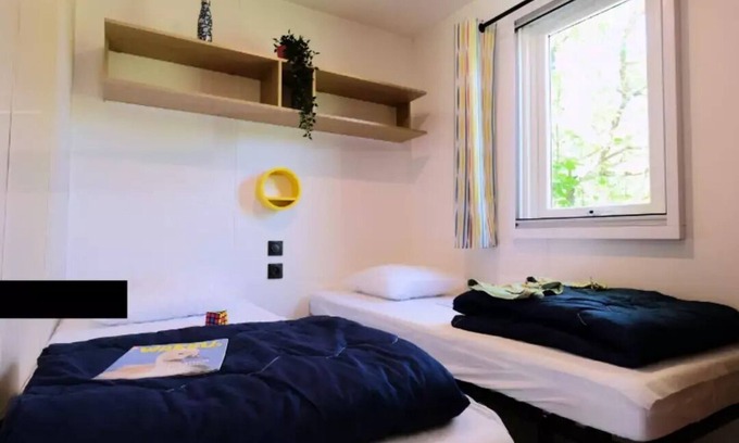 Recoubeau-Jansac Casa | Acampar Couriou **** - Casa móvil Confort Plus 3 Habitaciones 4 Personas