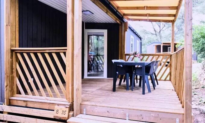 Orgon Casa | Camping maeva Respire La Vallée Heureuse **** - Mobil-home Premium 3 Parts 4 People Climated