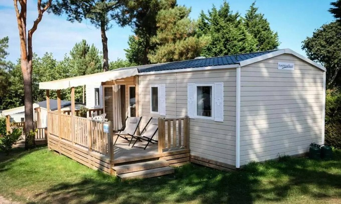 Peyrouse Casa | Camping Paradis in the Shadow of the Tilleuls**** - Mobile Home XXL 5 rooms 8/10 people