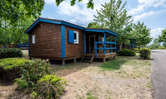 Oberbronn Chalet De Esquí | Camping Seasonova Les Vosges du Nord *** - Chalet ZEN Comfort 35m2 - 2 bedrooms / 2 bathrooms 4 people
