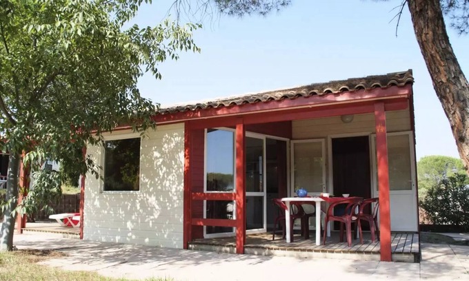Le Muy Casa | Camping Tikayan Les Cigales***** - Chalet Tikal Premium 3 rooms 4 people Air-conditioned