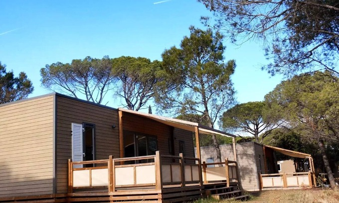 Le Muy Casa | Camping Tikayan Les Cigales***** - Mobile Home Missouri Premium 3 Rooms 2 Bathrooms 4/5 People Air Conditioning