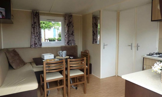 Tregunc Casa | Flower Domaine de Pendruc campsite**** - Standard Cornouaille 4-room mobile home for 6 people