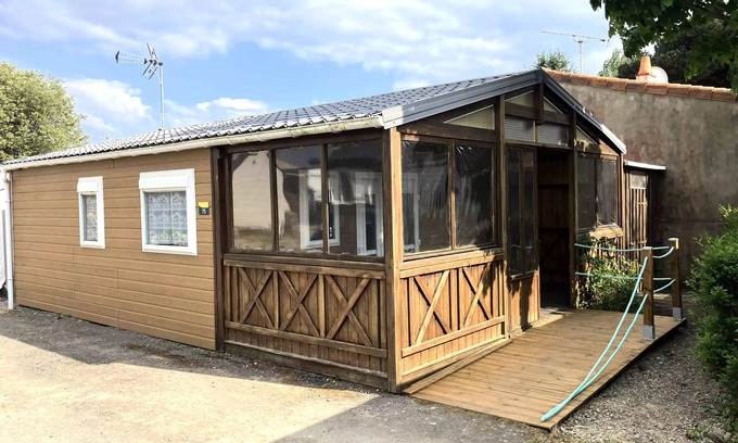 Bourgenay Chalet De Esquí | Campsite maeva Club Les Dinosaures **** - Chalet PMR Cosy 3 Rooms 4 People + TV