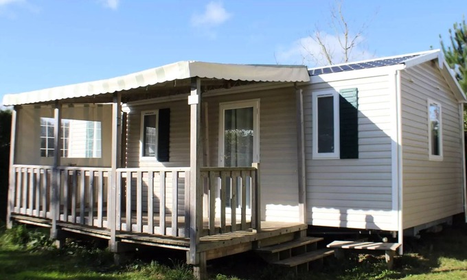 Treguennec Casa | Camping Kerlaz *** - Casa móvil Bermuda 4 habitaciones 6 personas