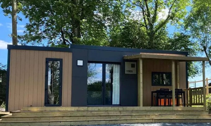 Cahagnolles Casa | Campsite L'Escapade - Taos Mobile Home 3 Rooms 2 Bathrooms 4 People Air Conditioned