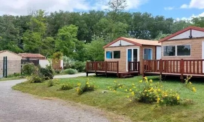 Mazeres Chalet De Esquí | Camping La Bastide *** - Chalet 3 Habitaciones 6 Personas