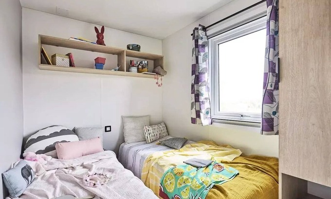 Guerande Casa | Campsite La Fontaine*** - Luxury Mobile Home Lo77 3 rooms 4 people