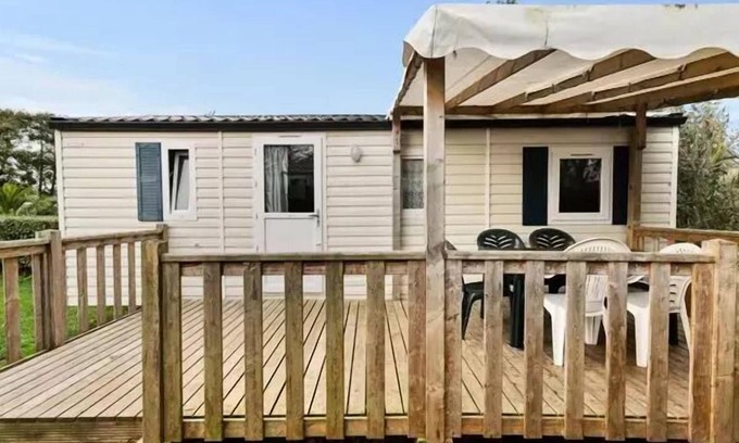 Cande-sur-Beuvron Casa | Campsite La Grande Tortue***** - Comfort Mobile Home 3 Rooms 4/6 People