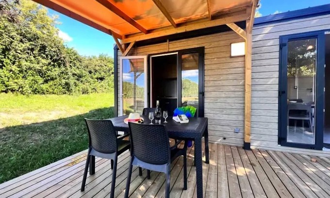 Fleurie Casa | Campsite La Grappe Fleurie ***** - Cottage Loggia Premium 4 persons