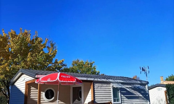Vagnas Casa | Camping La Rouvière Les Pins *** - Bungalow Mobil 3 Piezas 4/6 Personas