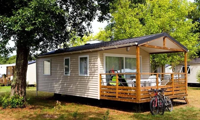Azur Casa | Camping **** Landes Azul - Casa móvil 3 Habitaciones 4 Personas