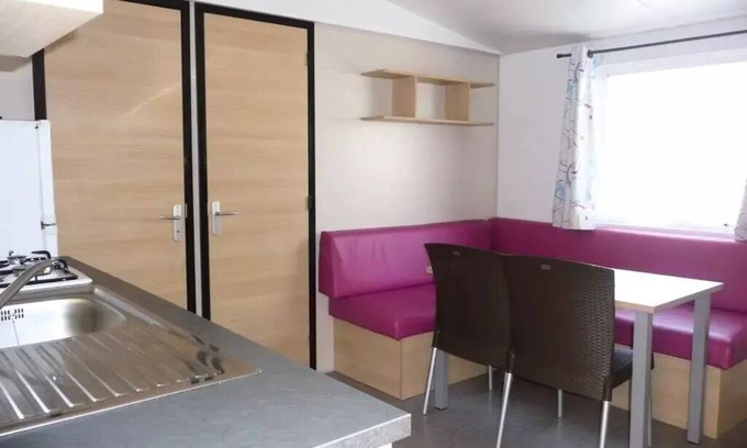 Saint-Michel-Escalus Casa | Camping Landes Oceanes **** - Casa móvil 3 Habitaciones 4 Personas