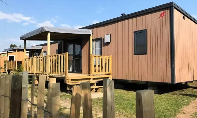 Quettehou Casa | Campsite Le Rivage **** - Mobil Home Premium 2 bedrooms 4 people