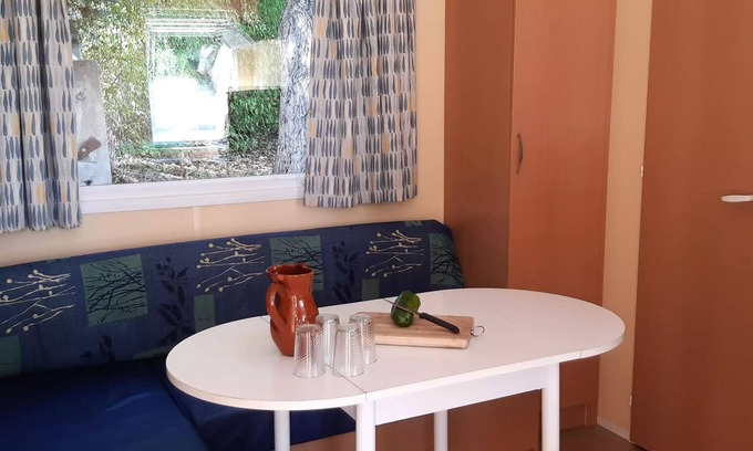 Estavar Casa | Camping Les Jardins d'Estavar *** - Casa móvil 3 Habitaciones 4 Personas