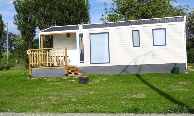 Le Grez Casa | Campsite Les Tournesols *** - Mobil home Malaga 38m2 (30m2 + terrace of 8m2)- 3 bedrooms 6 people