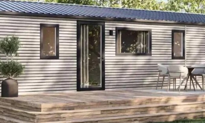 Saumane Casa | Campsite maeva Escapades du Château de l'Hom **** - Privilege Cottage 6 Rooms 10/14 People Air-conditioned + TV