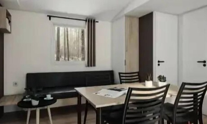 Saumane Casa | Campsite maeva Escapades du Château de l'Hom **** - Privilege Cottage 4 Rooms 6/8 People Air-Conditioned + TV