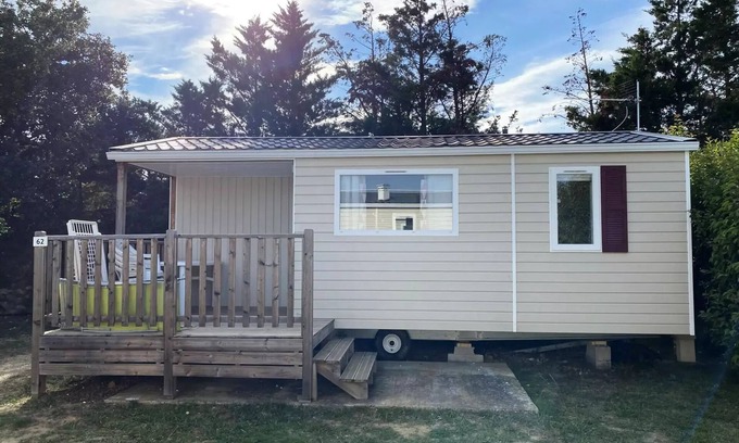 Le Boulou Casa | Camping Mas Llinas *** - Casa móvil Trigano 3 habitaciones 4 Personas