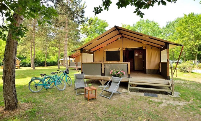 Vitry-aux-Loges Casa | Campsite Seasonova Etang de la Vallée *** - LODGE VICTORIA - 2 bedrooms with bathroom 5 people