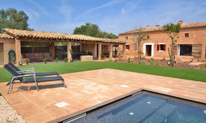 Inca Cabaña | Can Cortana 005 fantástica finca con piscina privada, zona infantil, ping pong y aire acondicionado