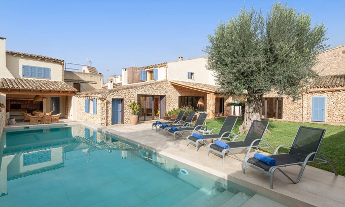 Costitx Villa | Can Font (Costitx) - Cinco Habitaciones Villa, Capacidad 10