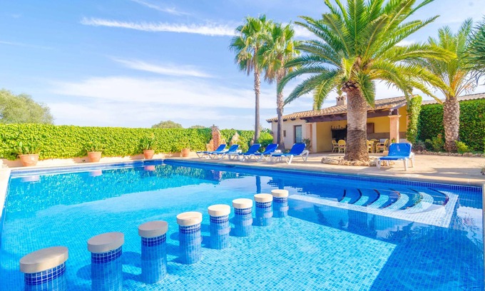 Santanyi Villa | CAN PUÇA - Villa con piscina privada en Santanyí. WiFi Gratis