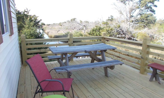 Ocracoke Casa | CanalHouse Private Large Home on Canal Front