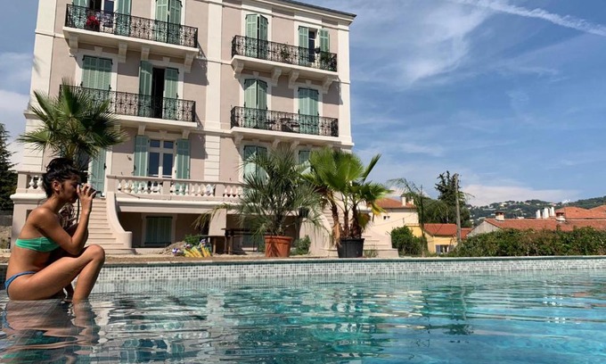Carnot Apartamento | Cannes 2 pieces de 49 m2 ,piscine. Jardin privatif