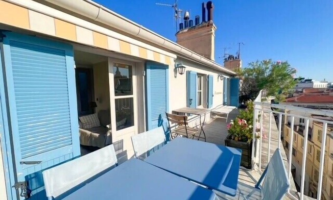Cannes City Centre Apartamento | Cannes: duplex Apartment 1 minute from the Palais: 5 bedrooms with terraces