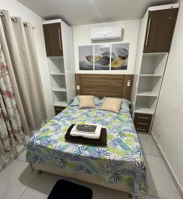 Alto da Boa Vista Casa | Cantinho Aconchegante - Quarto 01 AR-condicionado