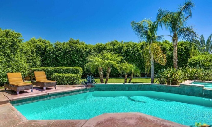 Indio Villa | Canyon Trail Resort ☀️Piscina privada / Spa y patio con vistas increíbles ⭐⭐⭐⭐⭐