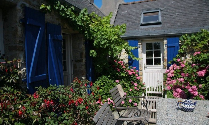 Crozon Casa | Cap de la Chevre, Kerdreux, romántica casa de piedra, a 7 minutos a pie del mar.